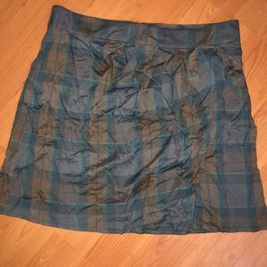 Plaid Skirt
